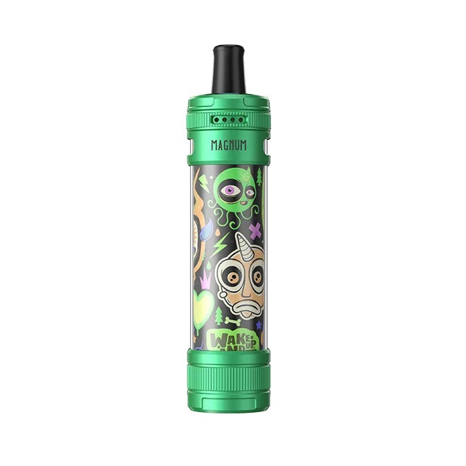 e-shisha magnum aspire green evil eyes