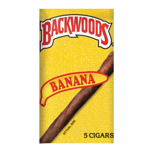 BACKWOODS blunts banana blunt wrap mit bananen aroma papiere fuer rolls