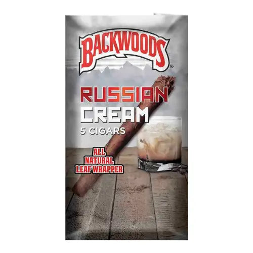 BACKWOODS blunts russian cream blunt wrap mit russian cream aroma papiere fuer rolls