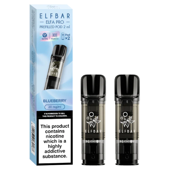 Elfbar Elfa Pro Pods 2er Blueberry Pack