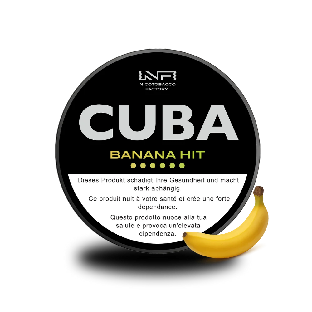 Cuba Snus Black - Banana Hit