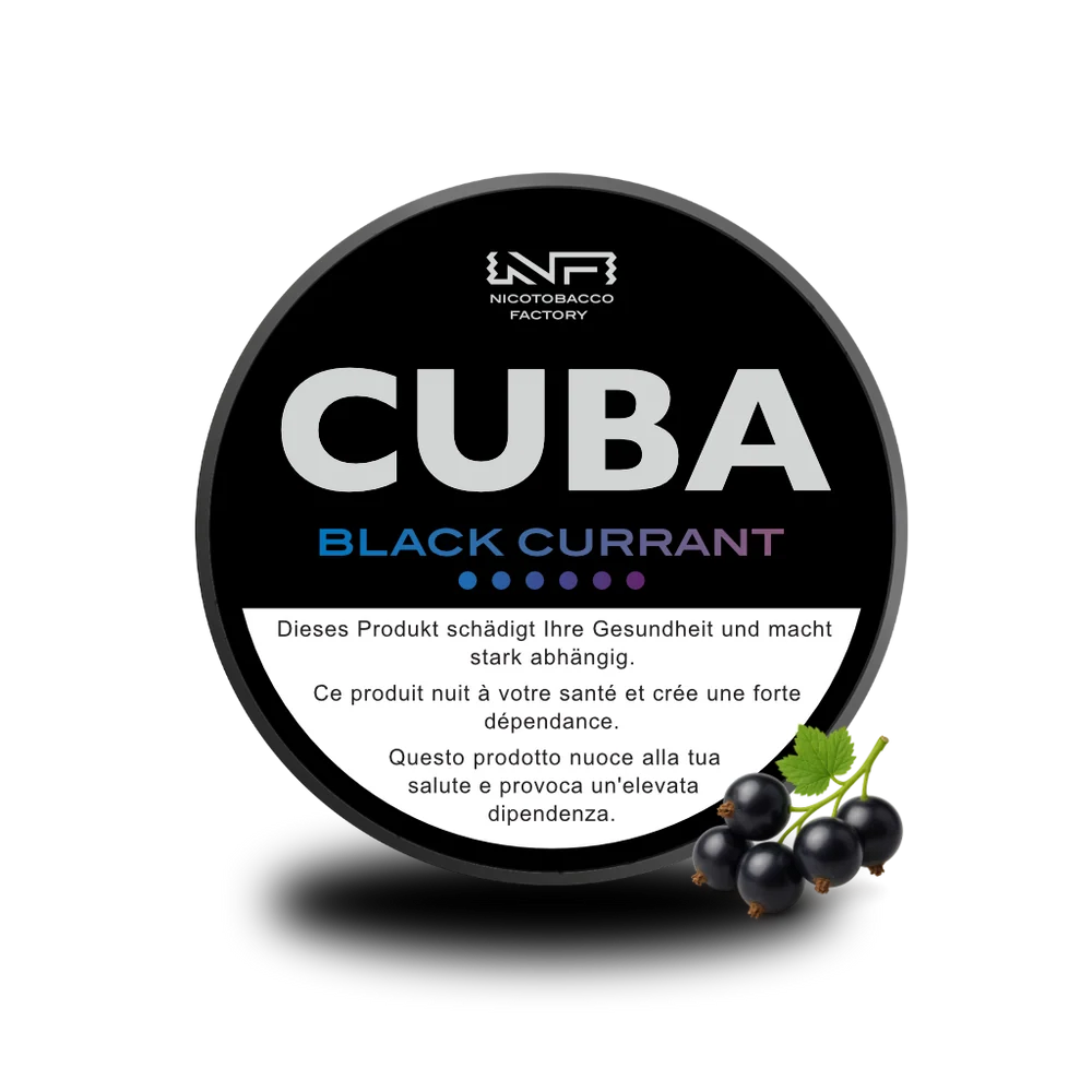 Cuba Snus Black - Black Currant