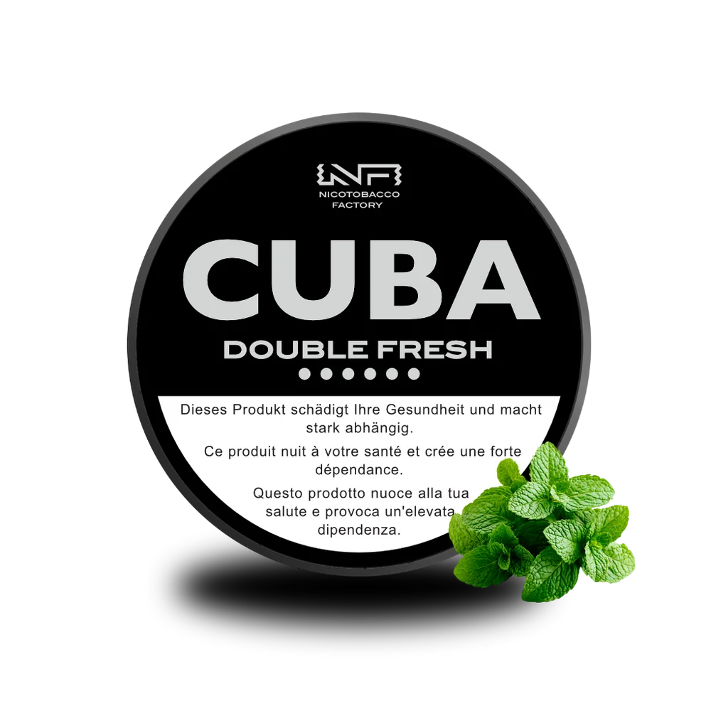 Cuba Snus Black - Double Fresh