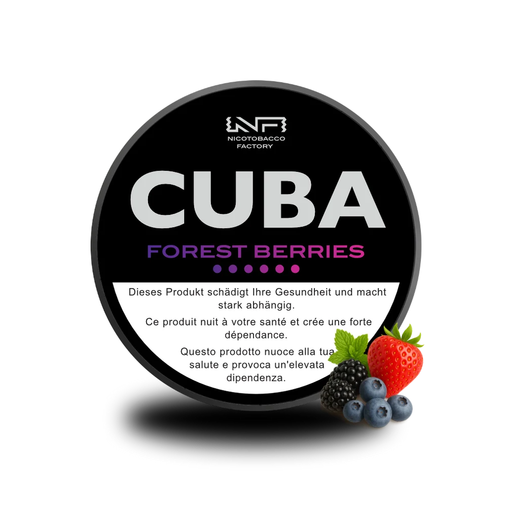 Cuba Snus Black - Forest Berries