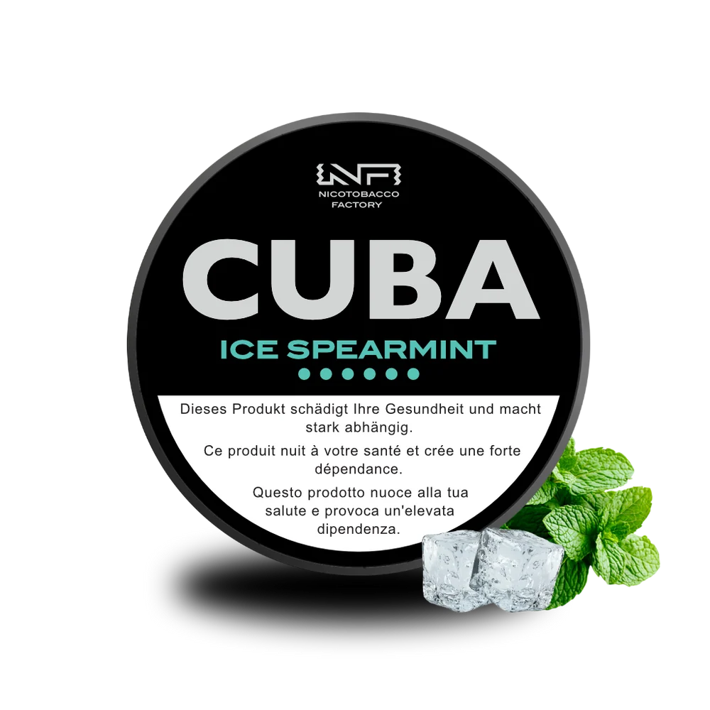 Cuba Snus Black - Ice Spearmint