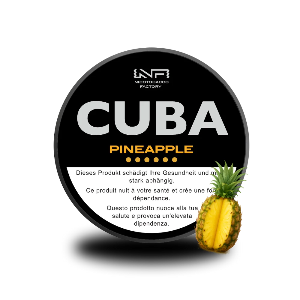 Cuba Snus Black - Pineapple