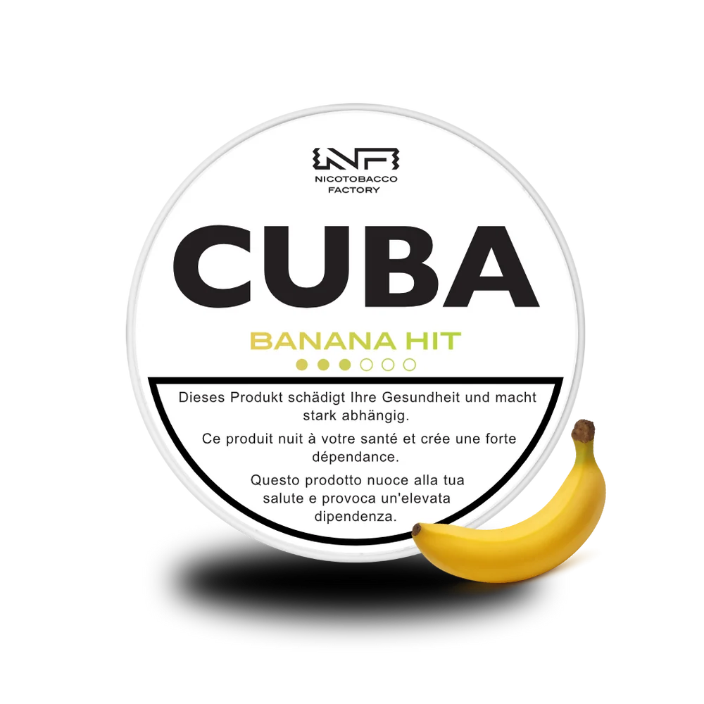 Cuba Snus White - Banana Hit
