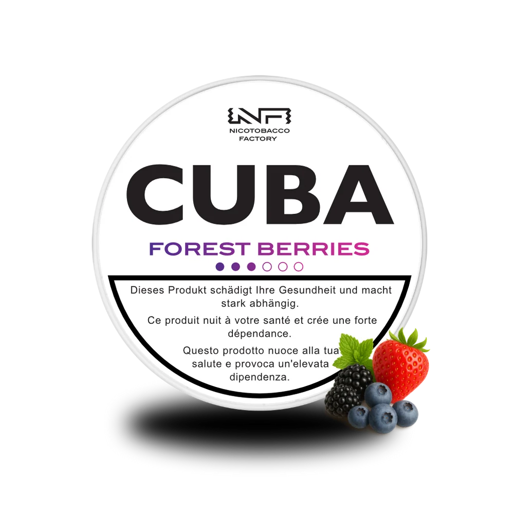 Cuba Snus White - Forest Berries