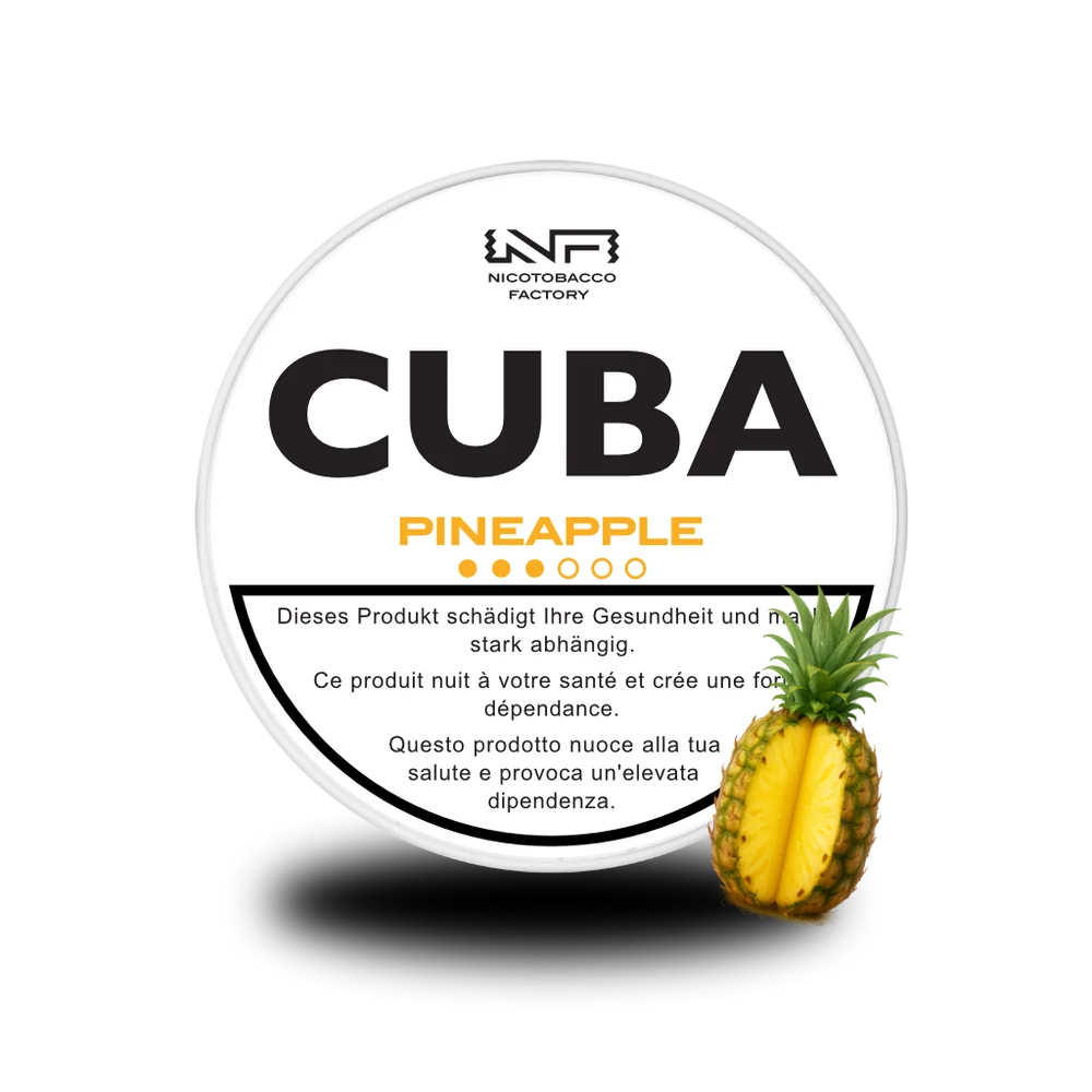 Cuba Snus White - Pineapple