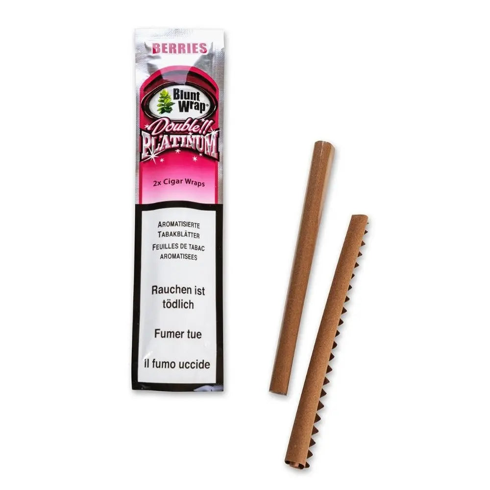 Double Platinum Blunt Wrap Berries