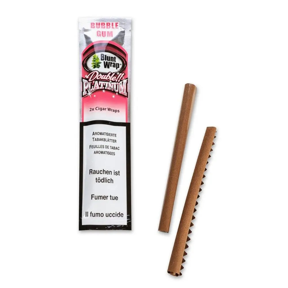 DOUBLE Platinum Blunt Wrap Bubble Gum