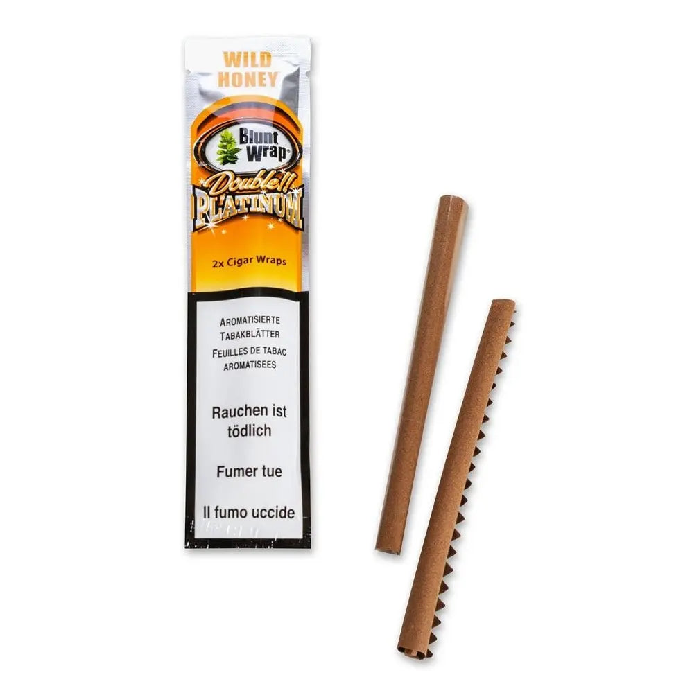 Double Platinum Blunt Wrap Wild Honey