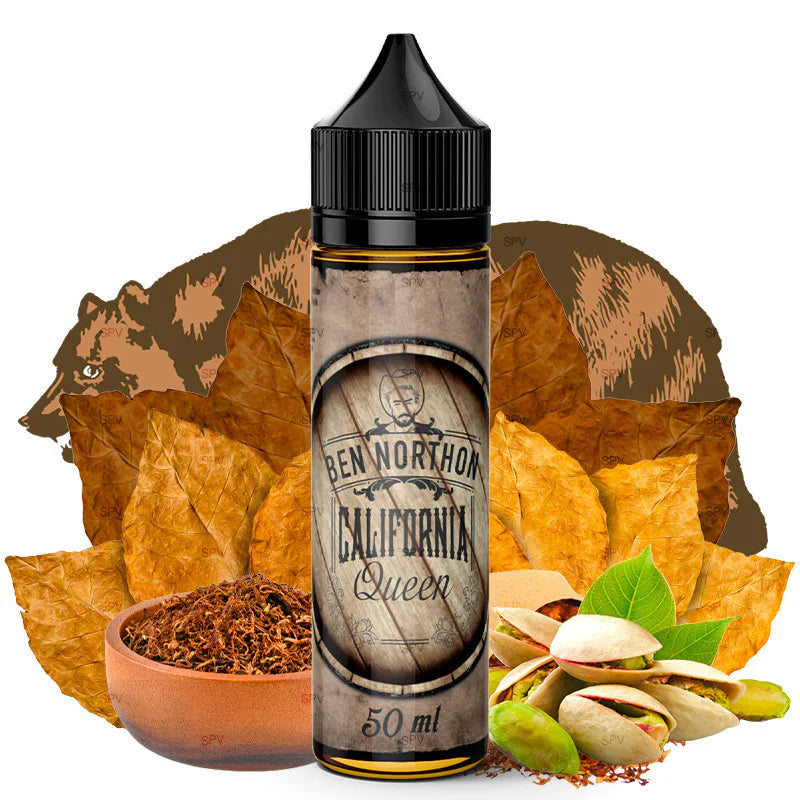 e-liquid ben northon california queen 50ml ohne nikotin