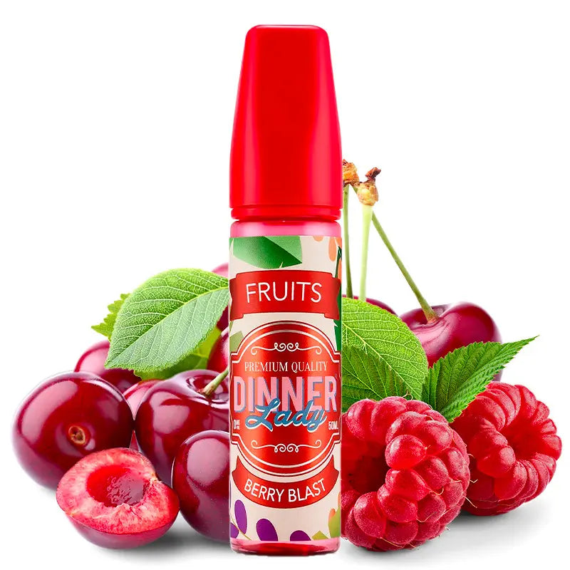 E-Liquid Dinner Lady 50ml - Berry Blast 0mg