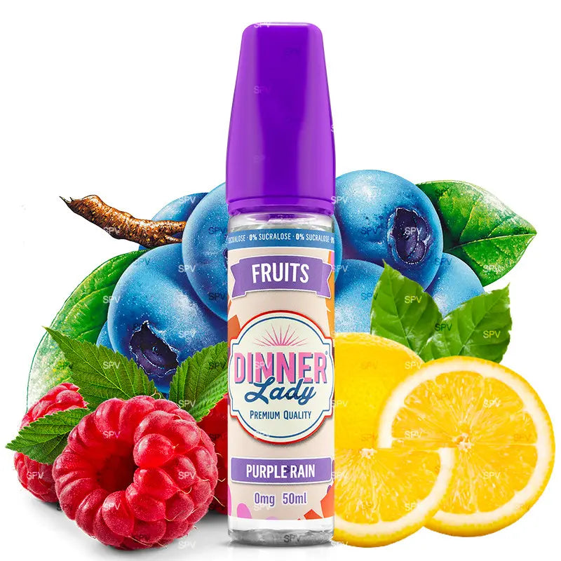 E-Liquid Dinner Lady 50ml - Purple Rain 0mg