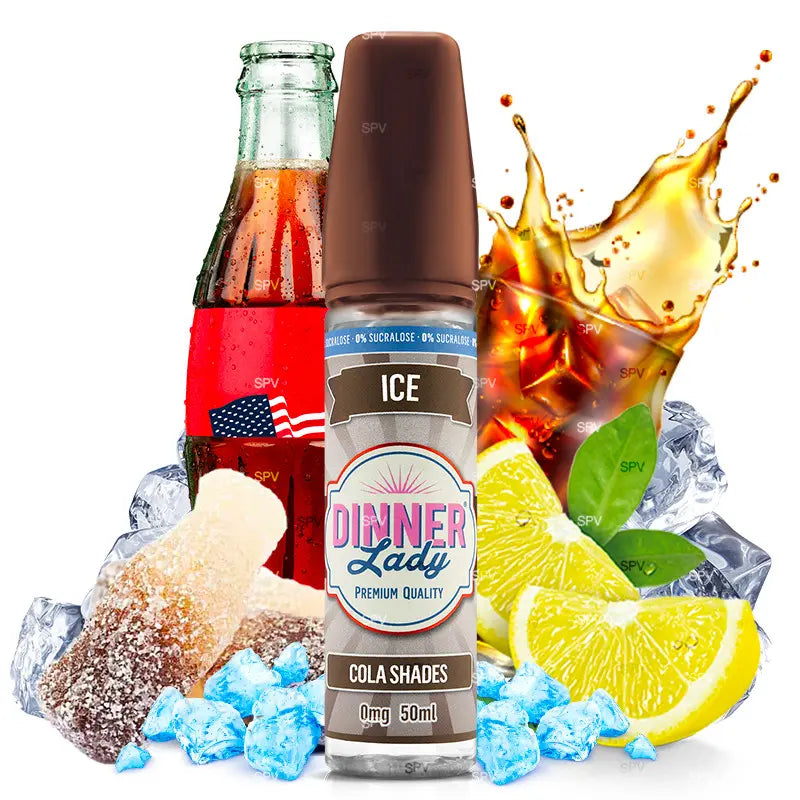E-Liquid Dinner Lady 50ml - Cola Shades Ice 0mg