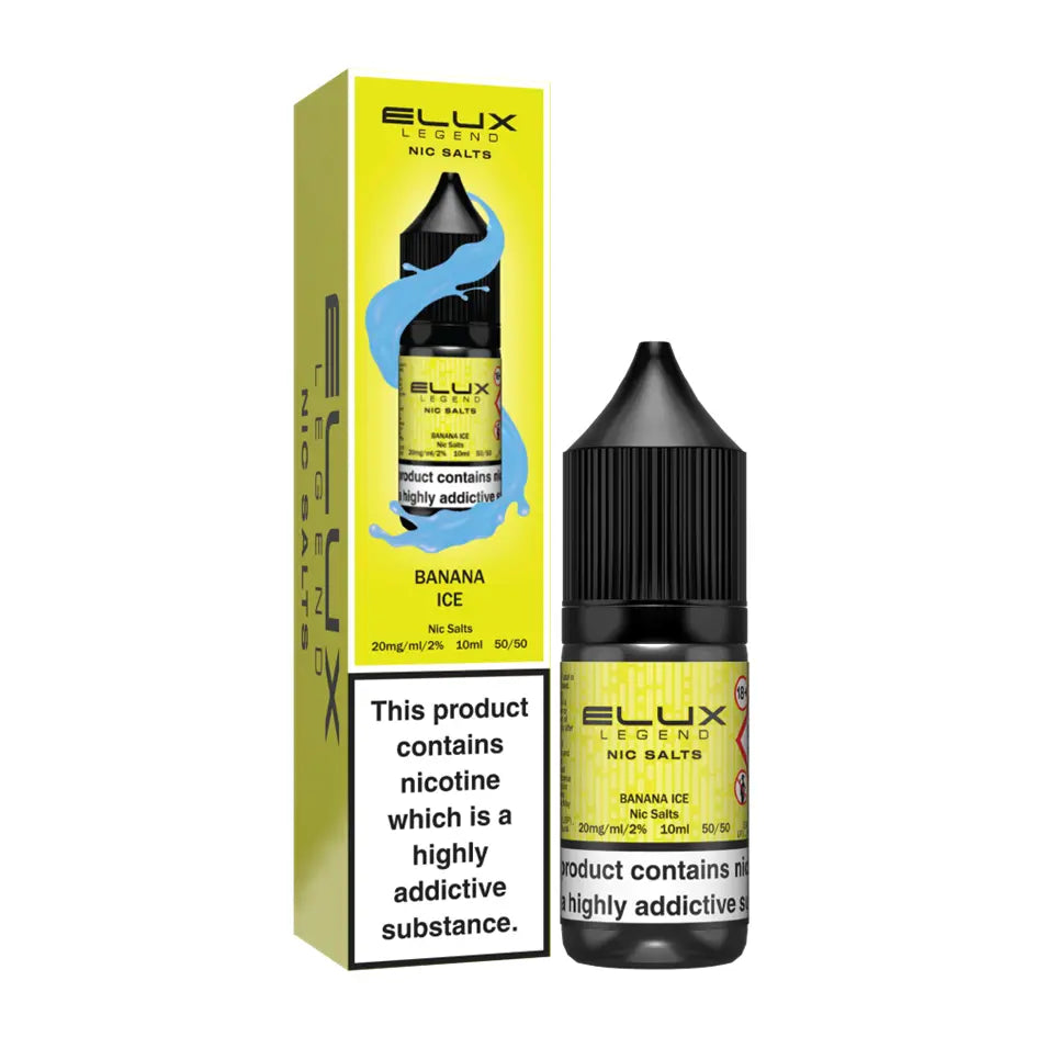 e-liquid elux 10ml banana ice 20mg nikotin