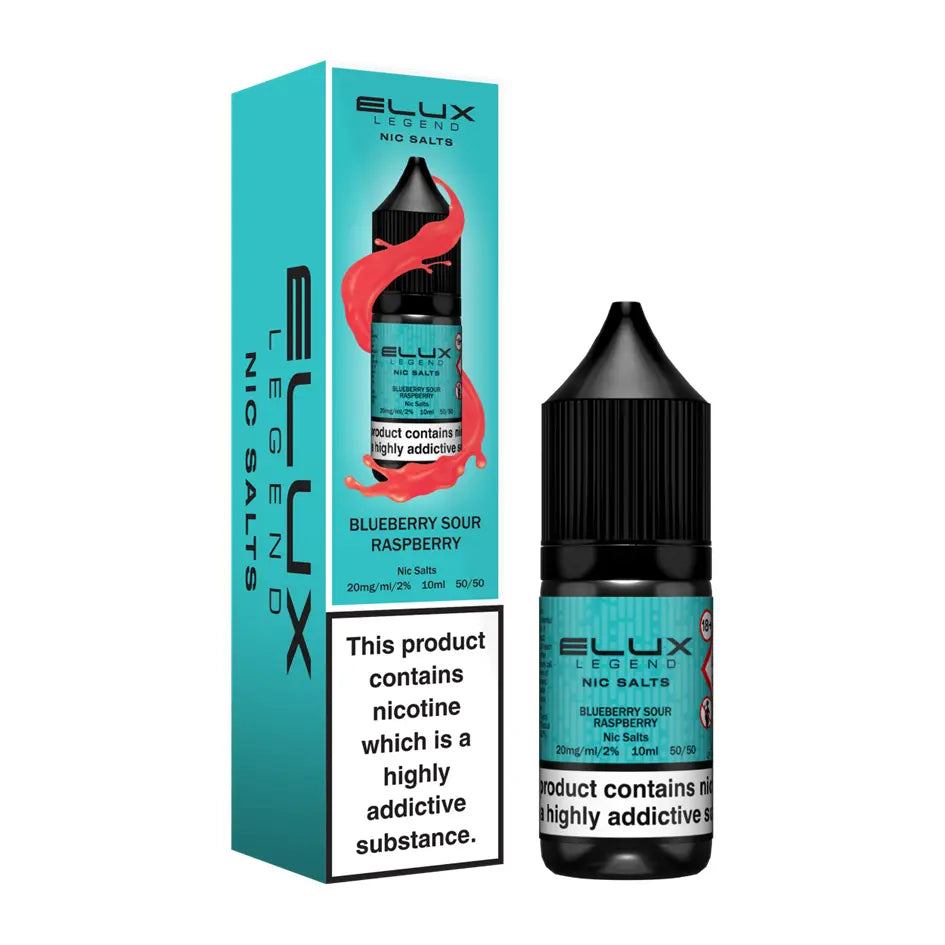 e-liquid elux 10ml blueberry sour raspberry 20mg nikotin