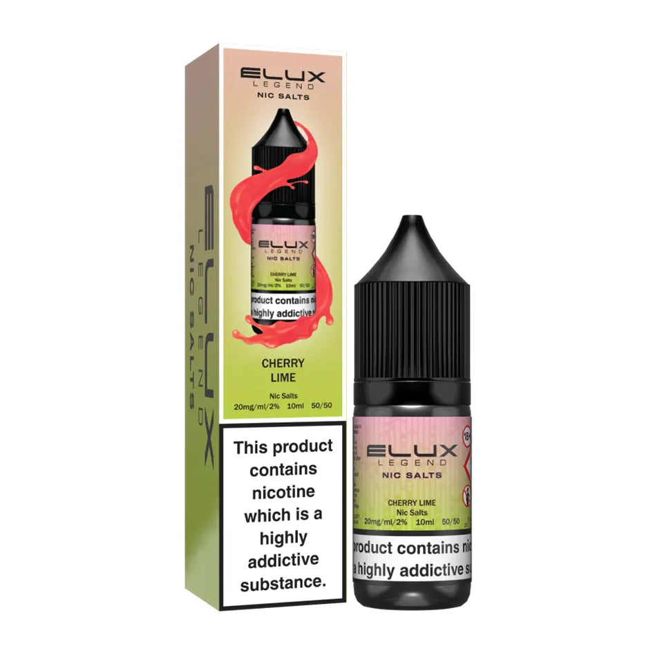 e-liquid elux 10ml cherry lime 20mg nikotin