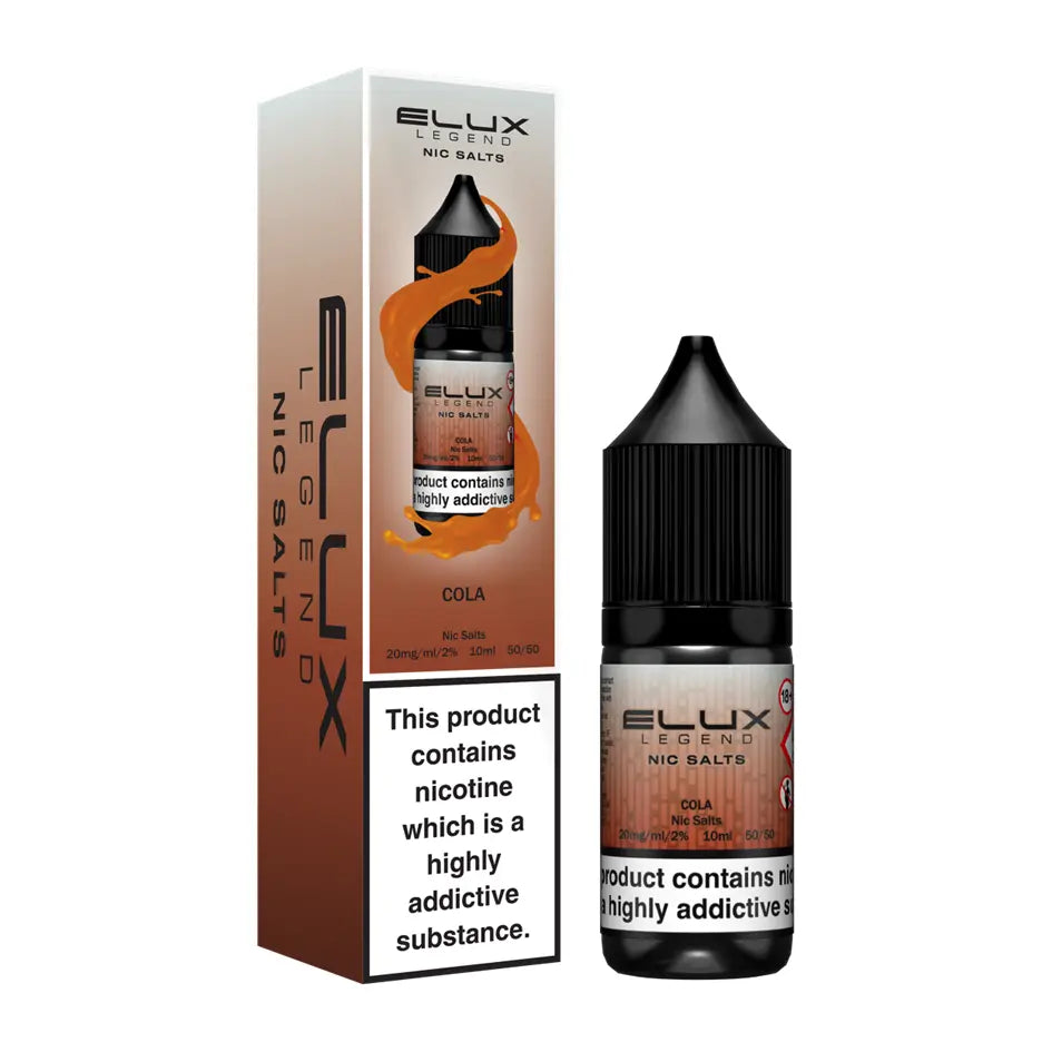 e-liquid elux 10ml cola 20mg nikotin