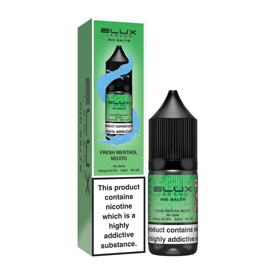 e-liquid elux 10ml fresh menthol mojito 20mg nikotin