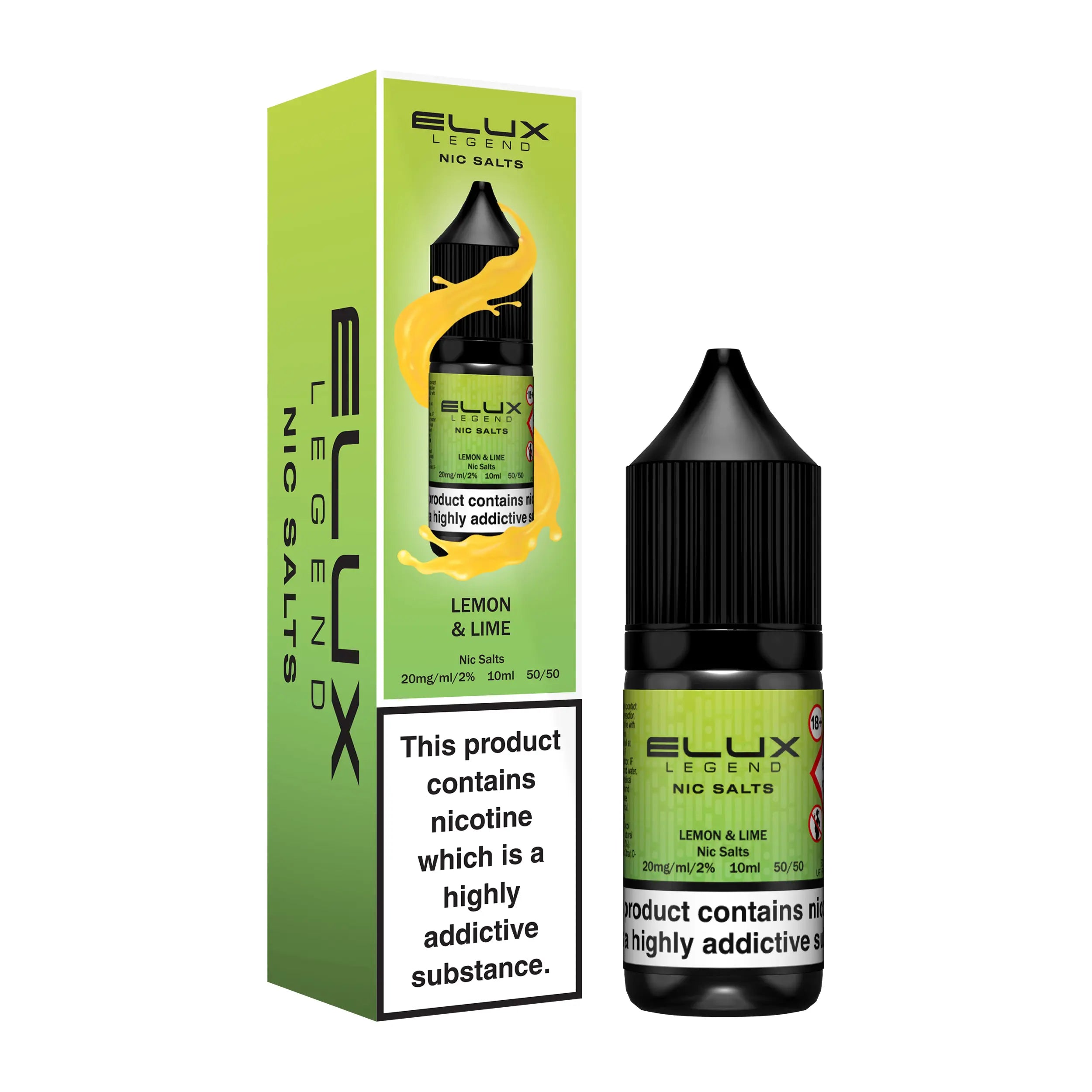 e-liquid elux 10ml lemon lime 20mg nikotin