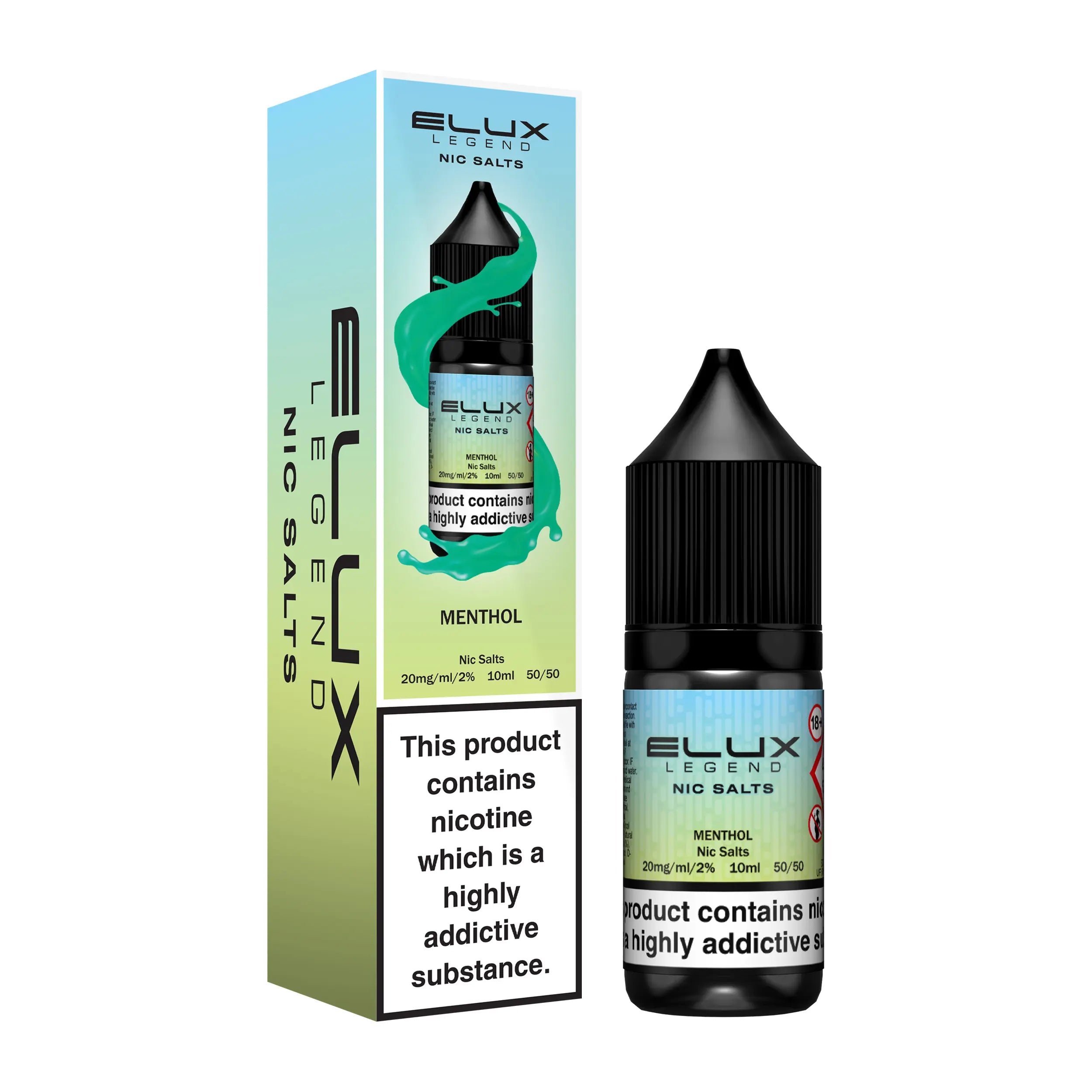 e-liquid elux 10ml menthol 20mg nikotin
