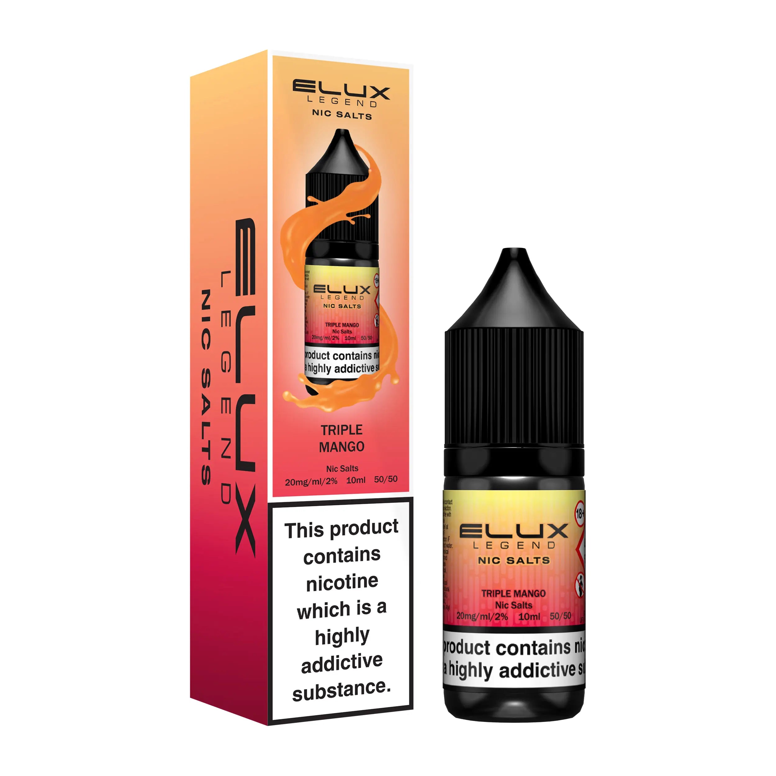 e-liquid elux 10ml triple mango 20mg nikotin