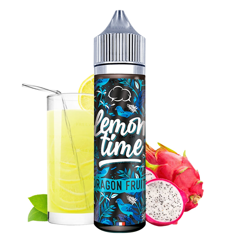 e-liquid lemon time dragon fruit shortfill 50ml ohne nikotin