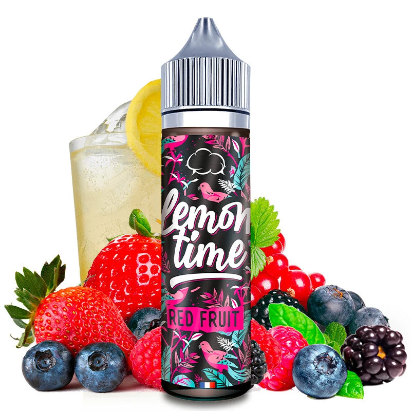 e-liquid lemon time red fruit shortfill 50ml ohne nikotin