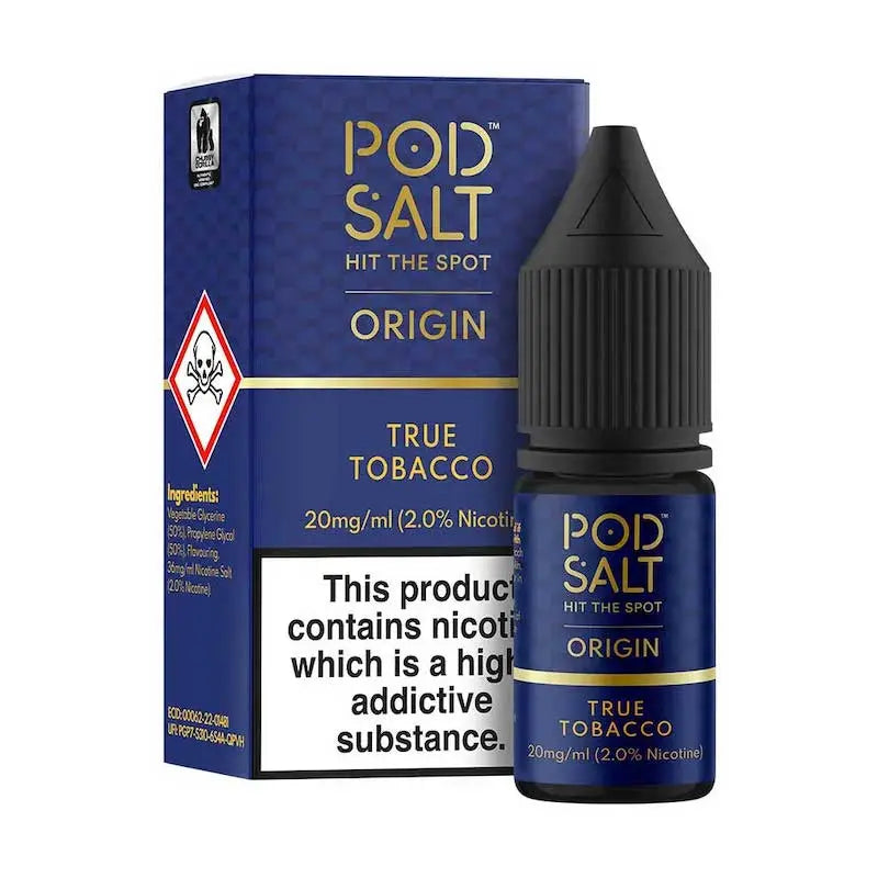 Pod Salt E-Liquid 10ml - True Tobacco 11mg