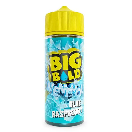 Big Bold E-Liquid 100ml - Blue Raspberry Menthol 0mg