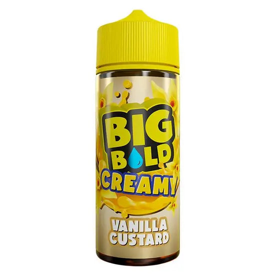 Big Bold E-Liquid 100ml - Creamy Vanilla Custard 0mg