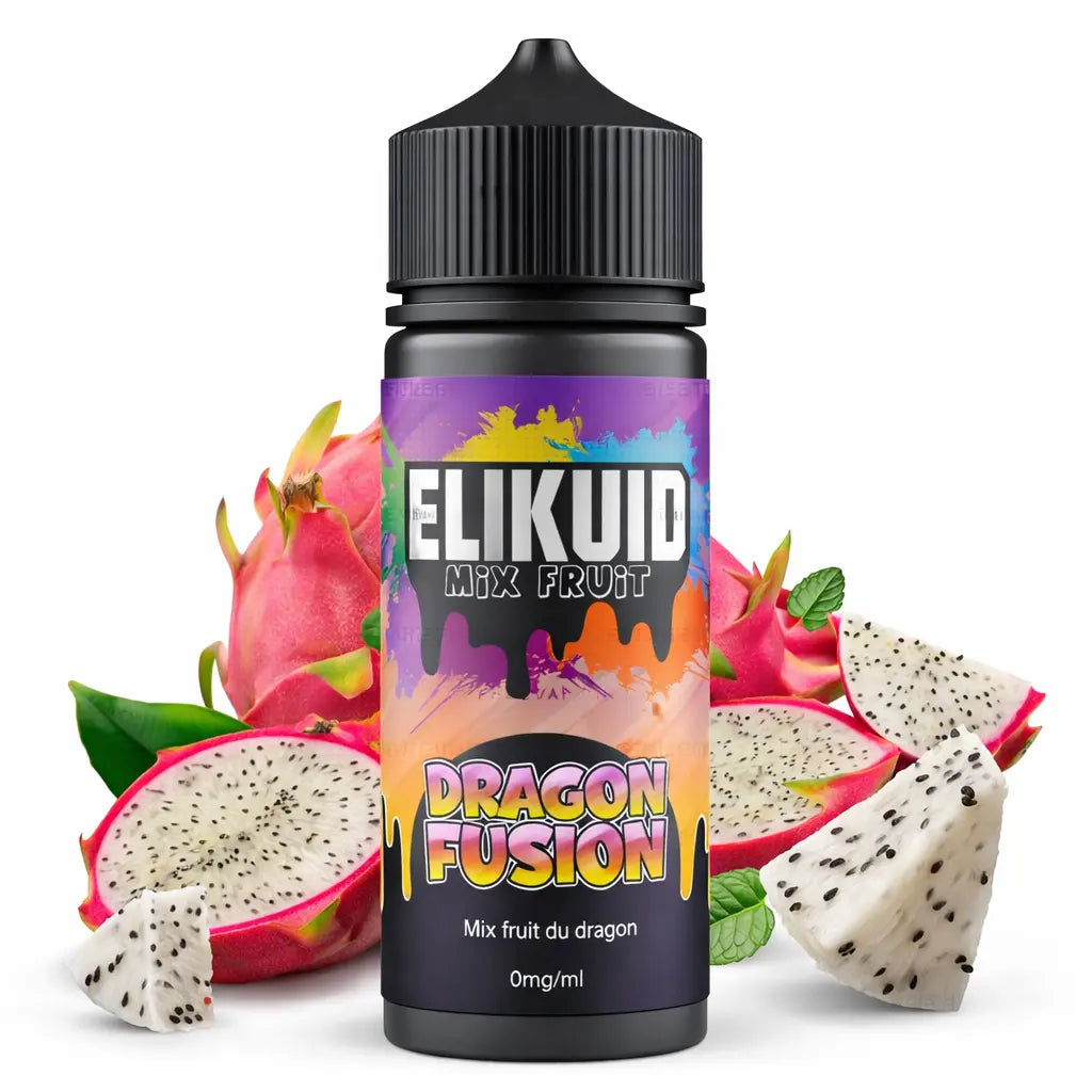 E-Liquid ELIKUID Mix Fruit 100ml - Dragon Fusion 0mg