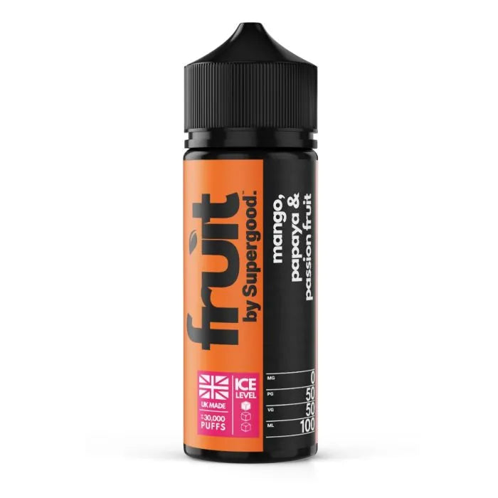 E-Liquid Fruit by Supergood - Mango Papaya Passion Fruit 0mg