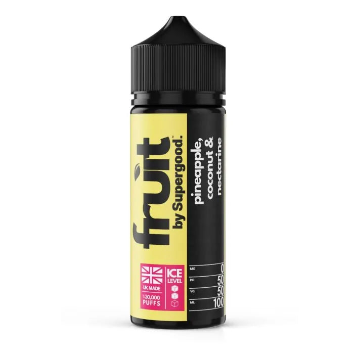 E-Liquid Fruit by Supergood - Pineapple Coconut Nectarine 0mg