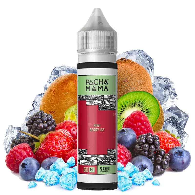 pacha mama e-liquid 50ml kiwi berry ice ohne nikotin
