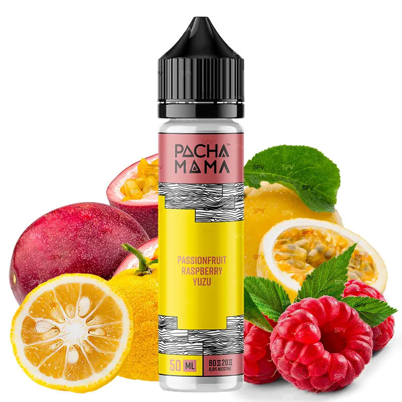 pacha mama e-liquid 50ml passionfruit raspberry yuzu ohne nikotin