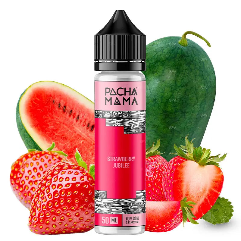 pacha mama e-liquid 50ml strawberry jubilee ohne nikotin