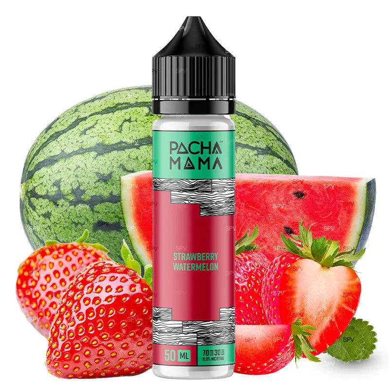 pacha mama e-liquid 50ml strawberry watermelon ohne nikotin