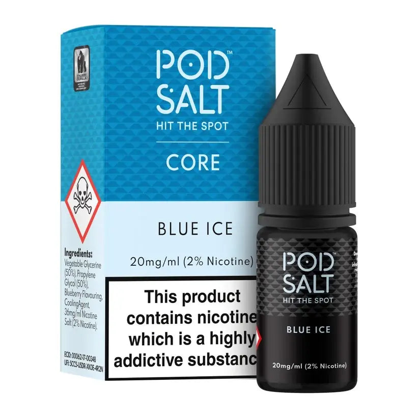 E-Liquid Pod Salt 10ml - Blue Ice 20mg