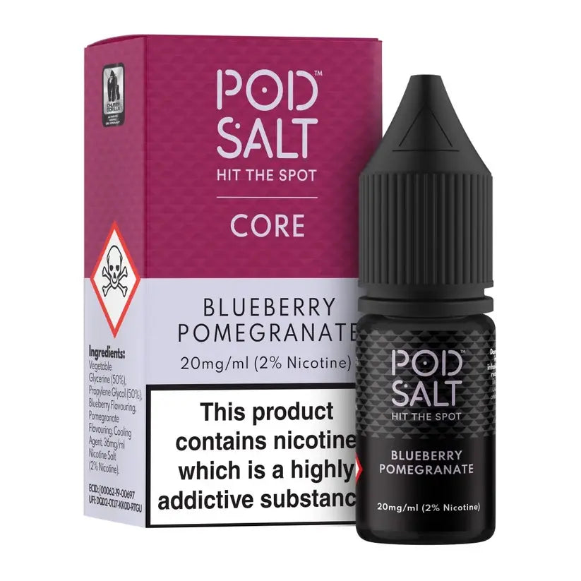E-Liquid Pod Salt 10ml - Blueberry Pomegranate 20mg