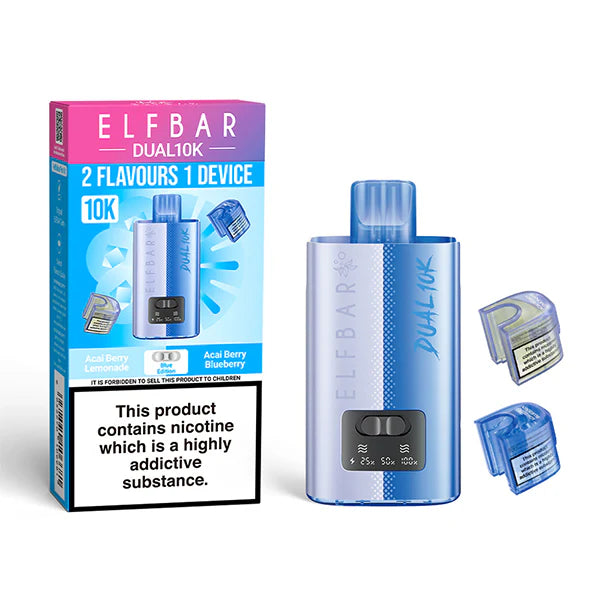 elfbar dual 10k starterset blue edition 20mg nikotin