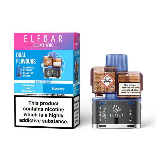 elfbar dual 10k pod blueberry edition 20mg nikotin