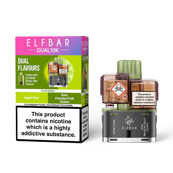 elfbar dual 10k pod fruity edition 20mg nikotin