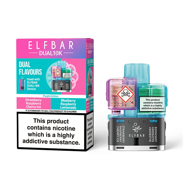 elfbar dual 10k pod purple edition 20mg nikotin
