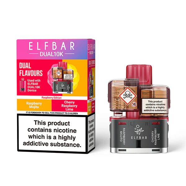 elfbar dual 10k pod raspberry edition 20mg nikotin