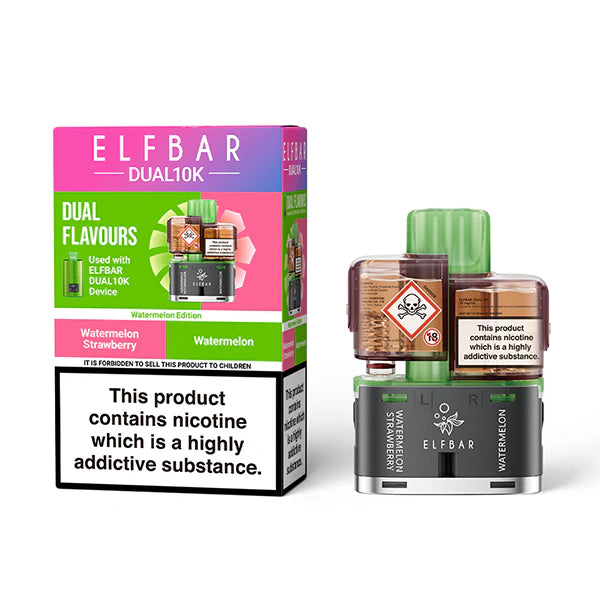 elfbar dual 10k pod watermelon edition 20mg nikotin