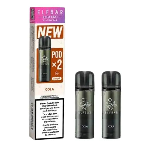 Elfbar Elfa Pro V2 Pods 20mg - Cola 2er Pack