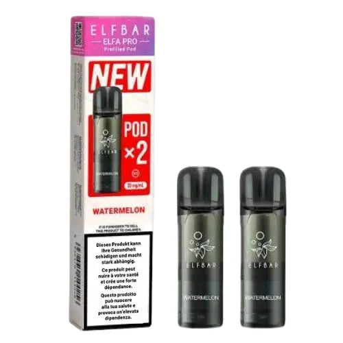 Elfbar Elfa Pro V2 Pods 20mg - Watermelon 2er Pack